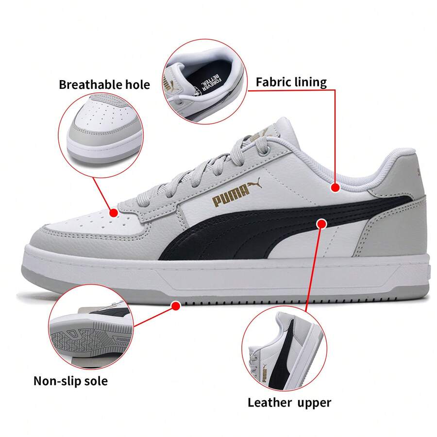 Puma 男女款休闲低帮运动鞋，货号 392290-07