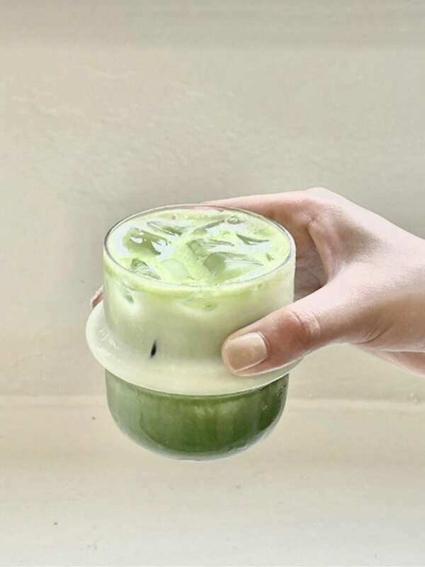 1 Piece - Heat Resistant Borosilicate Glass Mug, Simple Transparent Coffee Milk Cup, Water Bottle, Decoration, Very Attractive Coffee Cup For Coffee, Borosilicate Glass Cold Drink Cup, Simple Water Cup