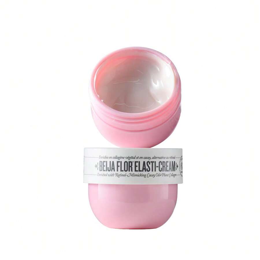 Sol De Janeiro BEIJA FLOR ELASTI CREAM | 68| Elasticity-Boosting Body Cream | For Plump & Youthful-Looking Skin Mini - (0.84 Fl Oz / 25mL) TRAVEL SIZE - #68 Chai phấn "Skin Bomb" - Xem 1