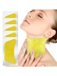 Miếng dán chống nhăn cổ, 5 miếng dán chống nhăn bằng silicon tiên tiến, Mặt nạ chống nhăn cổ giúp săn chắc và làm căng, Băng dán cổ nâng cơ vô hình, Miếng dán chống nhăn cổ - Nhiều màu - Xem 12