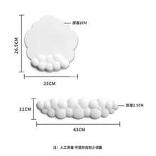 Comfortable Cloud Shape Mouse Wrist Rest Mat Keyboard Support Pad - Nuvem mini - Xem 6