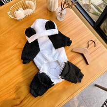 Süß Bär/Panda/Schaf Fleece Sweatshirt, warme Haustierkleidung für Katzen und Hunde, geeignet für Herbst/Winter