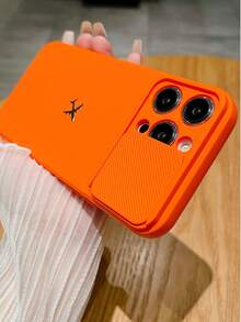 时尚新款金属飞机标志防摔手机壳保护套适用于 11/12/13/14/15/16 PROMAX 防水防震防刮 - 棕色 - 查看 3