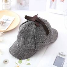 Classic Insect Repellent Hat With Earflaps, Halloween, Party Detective Role Play Hat, Classic Retro Hat Suitable For Adults And Children