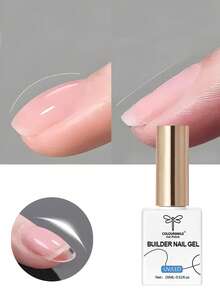 COLOURSMILE 15ml Clear Building Nail Gel Nail Polish For Strengthener Gel Extension Gel Base Coat In A Bottle Soak Off Uv Led Gel Nail Extension - Clear - View 2