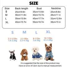 Personalized Cat & Dog Clothes, Customized Waffle Pattern Pet Vest, Suitable For Spring & Autumn Wear For Small & Medium Dogs, Ideal Pet Christmas & New Year Gift, Fashionable, Cute, Colorful, Unique, Customized Home Goods, Ideal Gift For Him, Her, Family, Friends, Pet Lovers, Suitable For Anniversary & Birthday Occasions - Multicolor - View 2
