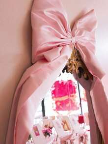 1 tấm phông nền nơ hồng lớn, trang trí tường phòng tiệc sinh nhật, nơ ruy băng khổng lồ treo tường làm quà tặng chụp ảnh, trang trí tiệc mừng em bé, tiệc cưới, trang trí cửa sổ Giáng sinh, trang trí nhà cửa, quà Giáng sinh, trang trí Giáng sinh - Nhiều màu - Xem 2