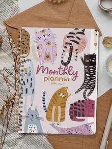 BUBU 2026-2027 Academic Year Weekly & Monthly Planner, January 2026 - December 2027, 5.7" X 8.1", Soft Cover, Spiral Bound, School & Office Supplies, Back To School - Multicolor - View 3