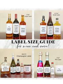 Custom Wine Bottle Label/Photo Wine Label/Personalized Champagne Label/Photo Wedding Wine Label/Wine Gift/Engagement Gifts/Gift For Couples - Multicolor - View 4