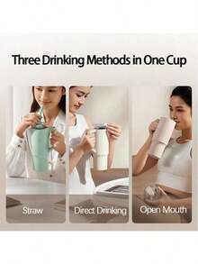 Xiaomi Cốc giữ nhiệt có ống hút dung tích lớn 1L, Cốc làm mát hiệu quả cao bằng thép không gỉ 316, Túi giữ nhiệt đồ uống đá dùng ngoài trời mùa hè, Nắp ống hút uống trực tiếp, Màu xám kim loại - Xám kim loại - Xem 4