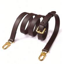 Verstellbarer Schultergurt für Geldbörse, Shopper, Reisetasche, Handtasche, Umhängetasche, Ersatz verstellbarer Gurt für Taschen, modisches Accessoire für Frauen - Kaffeebraun - Übersicht 4