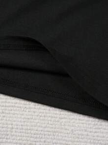 [ Tour Tee]  BREEZY BOWL XX 2025 Tour Women's Graphic T-Shirt| Official Concert Merch With Signature & Microphone Print, Lightweight Breathable Round Neck Casual Tee, Machine Washable All-Season Fan Apparel, Everyday Tee, Durable Construction, Soft Material, Printed Top, Unisex Style, Music Fans, Adults - Black - View 7