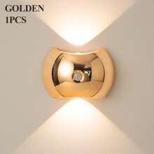 LED Bewegungsmelder Nachtlicht, Induktionslampe, LED Wandleuchte, USB aufladbar und mit 1200mAh Batterie betrieben, Büro Innenbeleuchtung, einfache Installation für Heim-Dekoration (Schlafzimmer/Badezimmer/Küche/Flur) Stimmungslicht