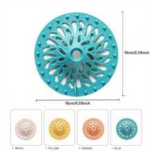 1pcs Hair Stopper Catcher Shower Drain Filter Kitchen Sink Filter Bathtub Drain Cover Bathroom Accessories - 1件新白色 - 查看 6