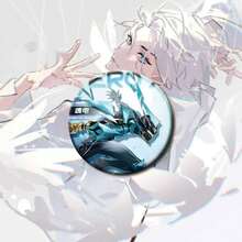 1pc Vintage Ruin Themed Badge - Peripheral Ornament - Tin Badge - Nessie - Lingering - X - Backpack Pendant - Satchel Pendant - Hobby Collection - Suitable For Anime Fans - High-Definition Printing - Anime Peripheral - Home Decor - Birthday Gift - Easter Gift - Halloween Gift - Christmas Gift - Perfect Gift - Multicolor - View 19