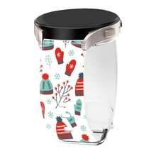 20mm 22mm Christmas Strap For Galaxy Watch 7 6 5 4 40mm 44mm/5 Pro/Watch 6 4 Classic Watch Band Soft Silicone Bracelets