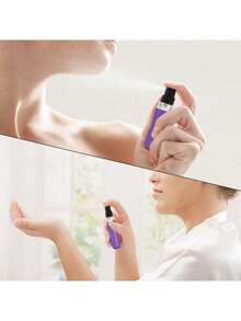 2pcs Travel Perfume Bottle, 5ML Refillable Travel Sprayer, Travel Size Perfume Refill Bottleand Pocket Perfume Dispenser, Travel Bottle And Atomizer Sprayer For Cologne Perfume Holiday Essentials Holiday Travel Essentials Travel Bag Travel Accessories Travel Must Haves Beach Vacation Summer School Accessories Back To School Supplies Stuff - Multicolor - View 5