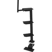 Heavy Duty Boat Trailer Step Ladder – 3-Step With Handle, Non-Slip Surface, Fit For Trailer Tongue, 460 Lbs Load Capacity