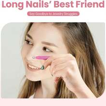 Piercing Ball Grabber Reacher Tool,Jeweler's Pick Up Tool, Stainless Steel Piercing Ball Grabber Tool, Pearl Grabber Pick Up Tool With 4 Prongs