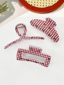 3 eleganckie spinki do włosów w kształcie serca i kokardy, uniwersalne spinki do włosów dla kobiet, jesienne akcesoria do włosów, eleganckie spinki do włosów, zimowe spinki do włosów, modna kopertówka do włosów