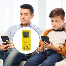 经典复古儿童手持游戏机，23 款游戏，护眼，需要 2 节 AAA 电池（不包括在内） - 彩色 - 查看 10