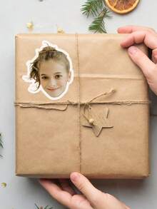 1-84 piezas Pegatinas de fotos personalizadas, pegatinas personalizadas, pegatinas de rostros, pegatinas de fotos para fiestas de cumpleaños de niños, pegatinas de patrocinio, pegatinas para botellas de agua, pegatinas para portátiles, adecuadas para aniversario, Día de San Valentín, Día de la Madre, cumpleaños, Día del Niño, Día del Padre, graduación, boda, inauguración de la casa, se pueden decorar la sala de estar, el dormitorio, la oficina, la sala de té, el hogar, el comedor, también adecuadas para Halloween, Navidad, calendario de vacaciones.