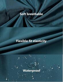 CAMELSPORTS - chamarra impermeable de softshell para hombre, chamarra cortavientos con capucha ligera para senderismo al aire última intervensión - Azul1 - Ver 4