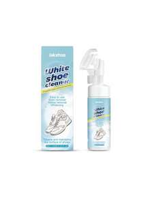 jakehoe 1 pièce/2 pièces Mousse nettoyante pour sneakers, crème de nettoyage pour chaussures, blanchiment et décontamination pour semelles jaunies et taches, pour canevas,, chaussures de sport, sacs, excellent cadeau pour la famille et les amis