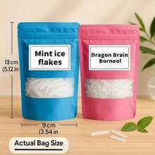 2 piezas Conjunto de fragancias de Mentol Natural + Borneol, Extracto de planta pura, Desbloquea el código de enfriamiento del verano, Inicia un festín olfativo refrescante y calmante, Extiende la frescura por todas partes, Adecuado para el hogar, el baño, el sueño, el yoga, la meditación, la relajación, al aire libre, la purificación del aire de la oficina, el alivio del estrés, perfecto como regalo de vacaciones, sin plumas