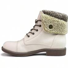Women's Hiking Style Boot - Duena - Winter White/Burn/Fab/Fleece - View 3