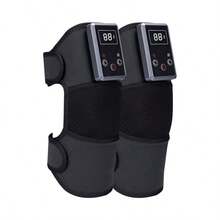 1pc/Pair Knee Massager With Heat And Vibration For Pain Relief,4 Heating & 3 Massage Modes, Adjustable For Knee/Elbow/Shoulder Pain Relief, Cordless Rechargeable Heating Knee Warmers Wrap,Gifts For Men Women - Nhiều màu - Xem 9