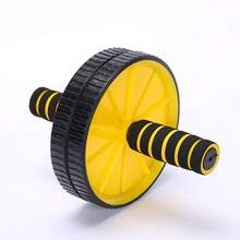 1pc Abdominal Wheel Roller, Home Fitness Equipment, Abdominal Muscle Trainer, Suitable For Beginners, Men & Women, Slimming Waist - Multicolor - View 13