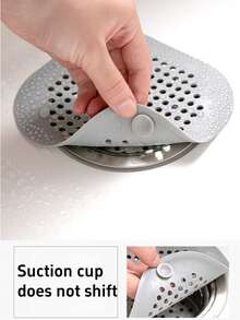 1pc Kitchen & Bathroom Filter, Filter Pad, Bathtub & Shower Drain Stopper, Prevents Clogging And Odor, Blocks Hair And Debris, Suitable For Yachts And Boats Waterproof Mat