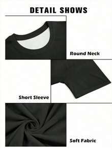 Women T-Shirts - Black002 - View 6