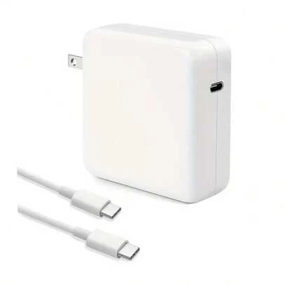 61W USB C Charger Fast Charger Compatible With Pro/Air, M1 M2 M3 M4, Ipad Pro, And All USB C Device,Include Charge Cable