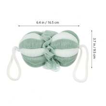 2 pezzi Spugne da doccia in rete morbida per esfoliazione del corpo, design portatile, produzione ricca, pulizia profonda per uso quotidiano e da viaggio