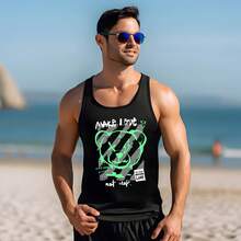 CAMISETA OLIMPICA DEPORTIVA GYM URBAN CASUAL OSOS URBANOS CALACAS CHIDAS ANIME ROCK OH402 - Negro - Ver 1
