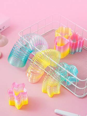 1/3 piezas Mini Círculo Arcoíris, Patrón Aleatorio, Color Aleatorio, Conjunto de Descompresión para Fiesta de Vacaciones, Regalo de Taller, Premio de Carnaval, Relleno de Bolsa de Caramelos, Relleno de Calcetines, Premio de Fiesta, Regalo de Navidad, Conjunto de Trucos o Dulces de Halloween