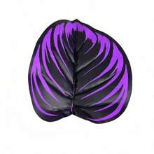 1pcs Outdoor Artificial Green Plants, Villa Courtyard Garden Decor Outdoor & Home Office Decoration, Perfect For Christmas, Halloween, Palm Festival & Valentine's Day - Pot Not Included - Purple - View 9