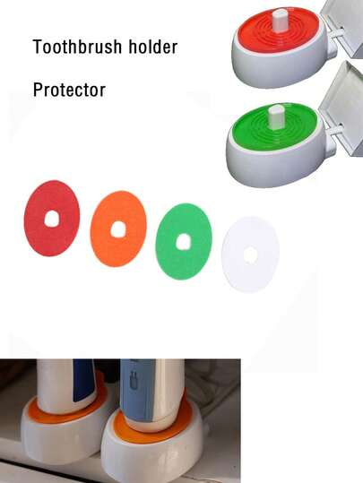 Electric Toothbrushes Charging Base Protective Pad Electric Toothbrush Stand Brush Head Holder Accessories Organizer