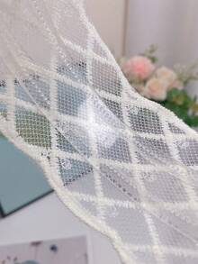 1件装女士性感蕾丝蝴蝶结发箍，优雅日常甜美校园风配饰，适合女士发饰，女士头饰发箍