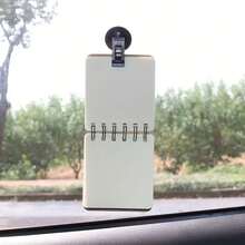 2pcs Portable Car Suction Cup Clip: Car Interior Window Suction Cup - Detachable Sunshade Ticket Car Accessories Bracket