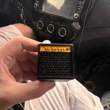 5件装吉他拨片收纳盒，迷你吉他音箱拨片收纳盒，个性化吉他拨片展示盒，适合音乐家、吉他手和音乐爱好者，一份温馨的圣诞礼物