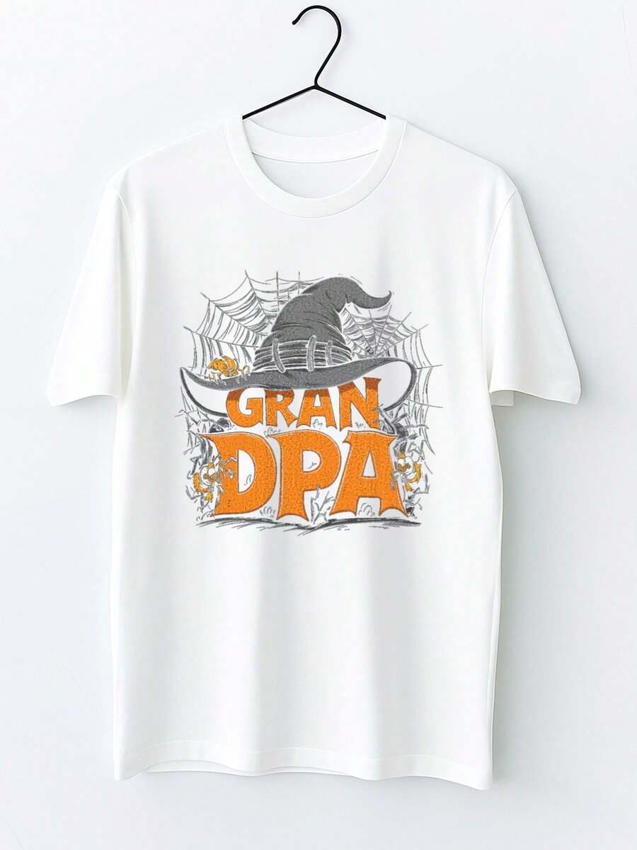 Camiseta de Mujer 100% 180gsm Pesada con Estampado Gótico y Vikingo - Blanca con Barco Nórdico , Letras Rúnicas en Naranja. Cuello Redondo Casual para Halloween, Fiestas Temáticas e casual. Divertida Prenda Mitológica Escandinava, Lavable a Máquina, Cómoda Todos los Meses. Impresión Vivaz, Ajuste Relajado, Moda Urbana Juvenil. ¡Esqueleto Bailarín! Camisetas Gotikas o Tema del Día de Muertos