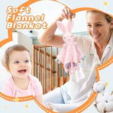 [Custom Embroidery] 1pc Customizable Plush Doll Comfort Blanket, Cute Stuffed Animal Blanket, Meaningful Customized Gift, Soft Plush Doll, Suitable As Children's Day, Birthday, Thanksgiving, Christmas Gift For Kids, Friends, Girlfriend, Mom - Perfect For Holidays, Anniversaries, Children - Multicolor - View 10