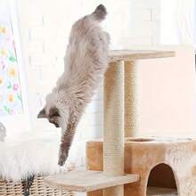 Accesorios para árbol de escalada para gatos DIY, reemplazos de juguetes y postes rascadores para mascotas, tubos de papel duro