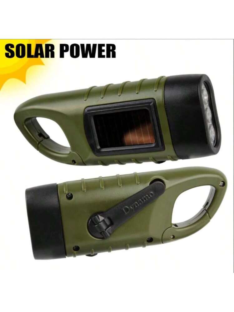 crank rechargeable flashlight Solar Powered Hand with Powerbank, BlueBolt LIFEGEAR USB Radio Crank Lght Critical when the power goes out Chmadoxn Crank Flashlight, Emergency Rechargeable