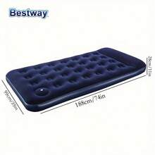 Bestway Bestway 67226/67225/67224/67223 One-Piece Air Mattress Foot Pump, Air Mattress Inflatable Bed, Home Portable Inflatable Bed, Mattress Camping Sleeping Mat, Portable Air Mattress Bed, Inflatable Air Bed, Air Mattress