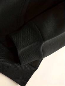 Men's Soccer Graphic Print Hooded Sweatshirt - Bright Pink With Messi Action Design & Number 10 Jersey,  Pocket, Drawstring Hood, Casual Sporty Pullover For Soccer Fans, Machine Washable All-Season Comfort - 黑色 - 查看 4