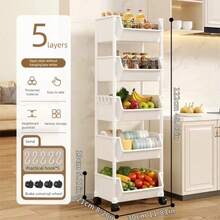 Estantería de almacenamiento para el hogar, estantería de libros, estantería de almacenamiento de juguetes y snacks, carrito móvil para madre y bebé, estantería de almacenamiento de cocina, almacenamiento